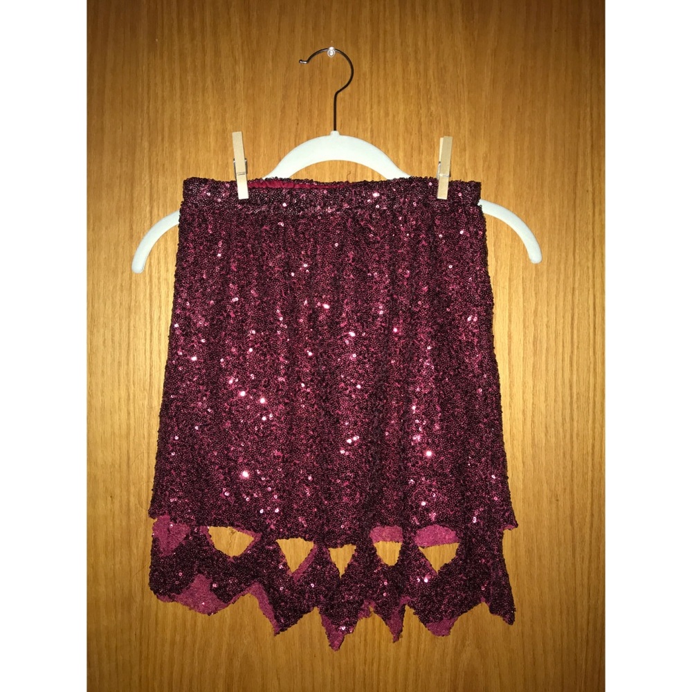 Sequin skirt
